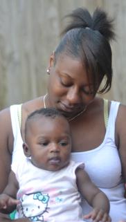 Mother and baby